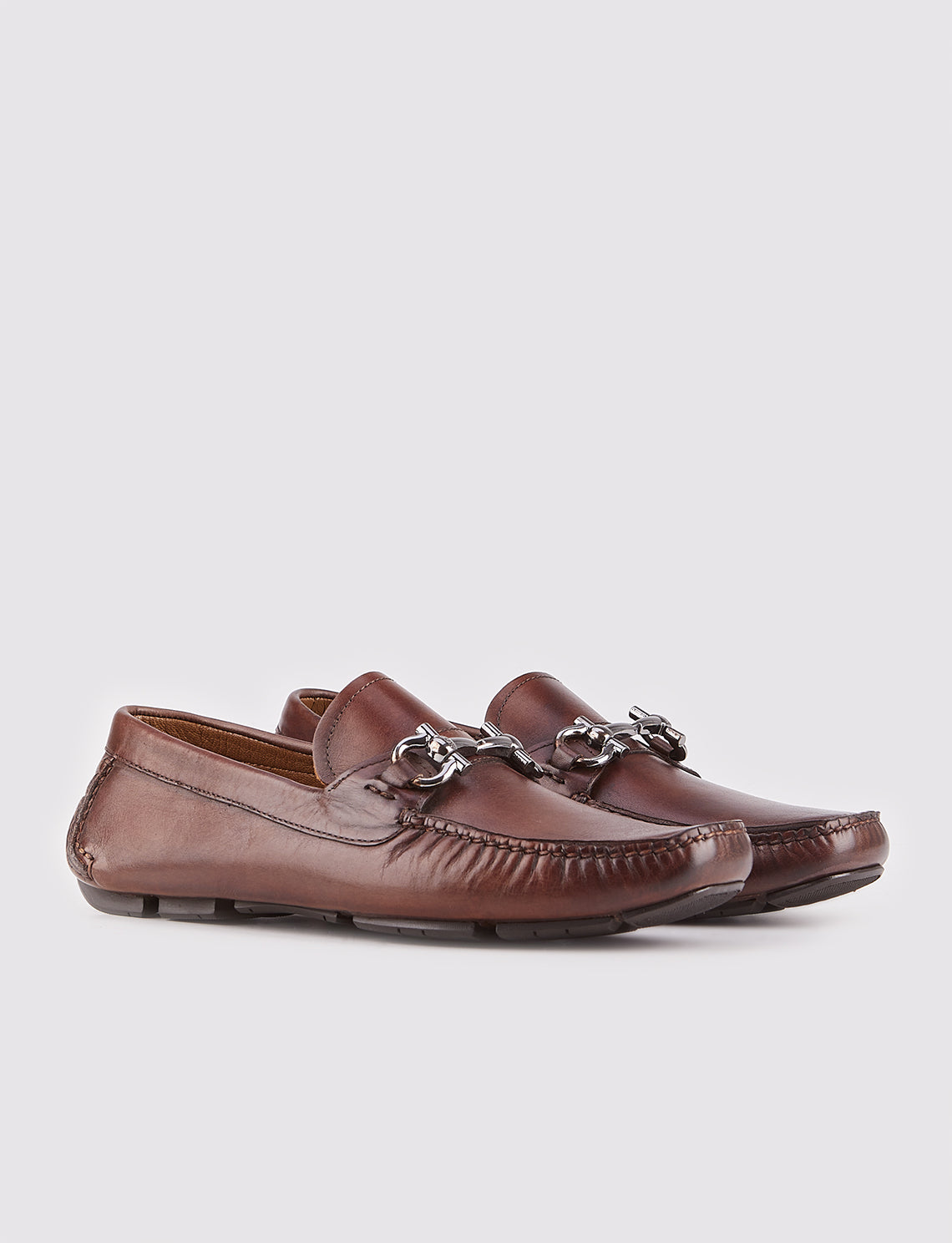 Cabani 347M472 Erkek %100 Hakiki Deri loafer & makosen 691 Kahve Sannetta