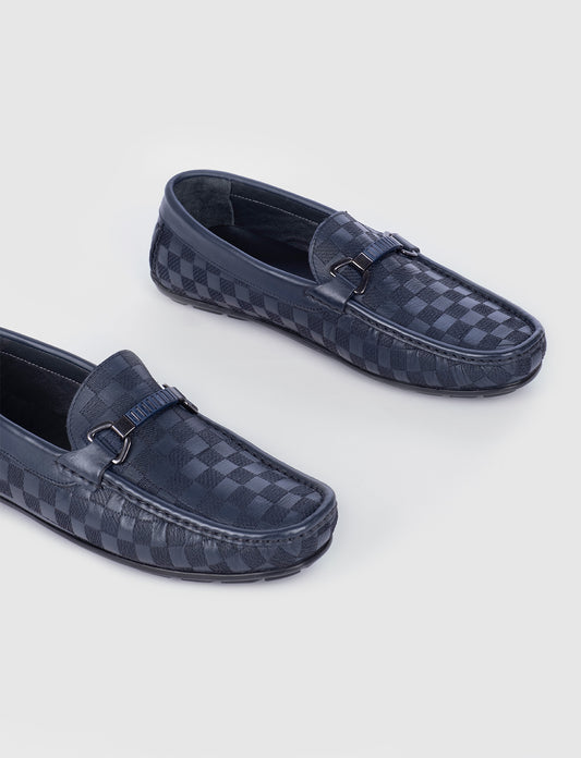 Cabani 010M2823C Erkek %100 Hakiki Deri loafer & makosen 790 Lacivert Antik