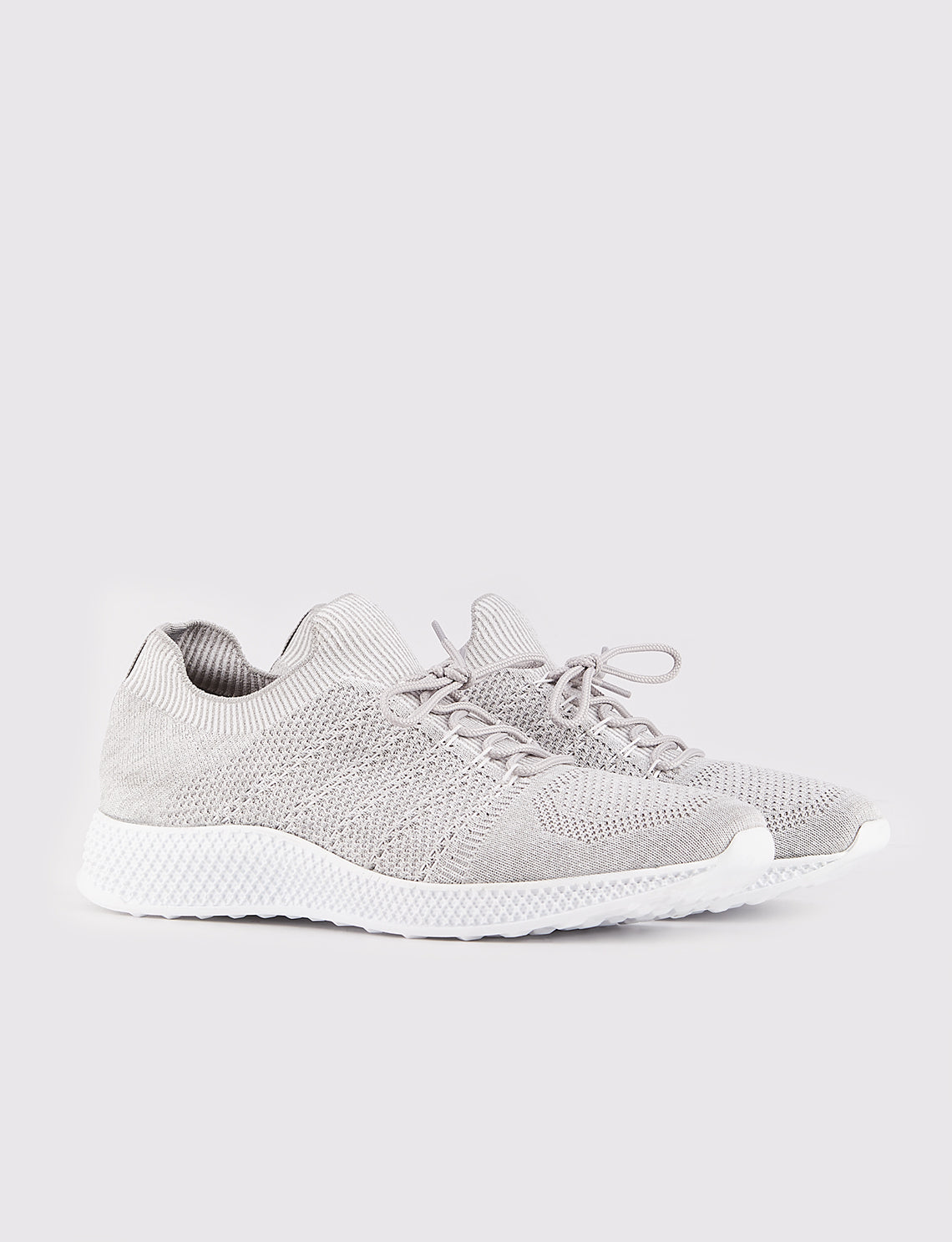 Cabani 134A1402 Erkek Triko Günlük Ayakkabı 907 Buz Gri Triko