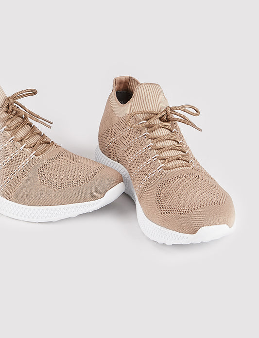 Cabani 134A1402 Erkek Triko Günlük Ayakkabı 947 Bej Triko