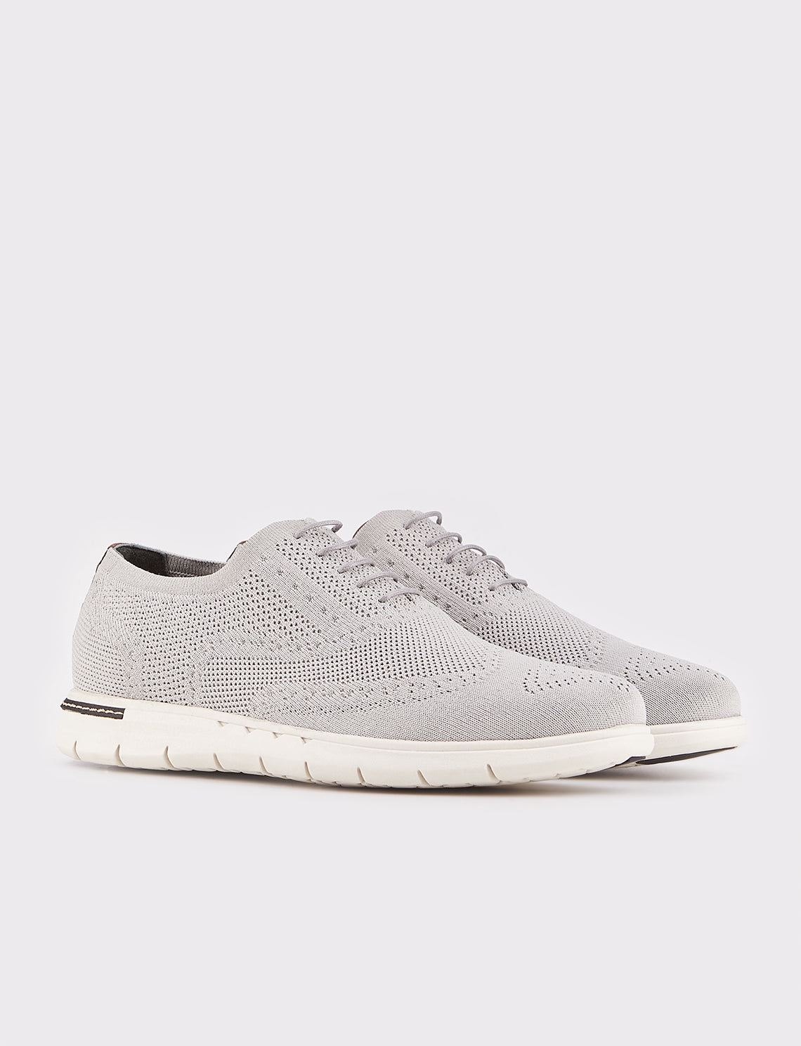 Cabani 133B1403 Erkek Triko Günlük Ayakkabı Gri