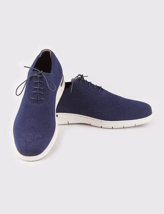 Cabani 133B1403 Erkek Triko Günlük Ayakkabı Lacivert