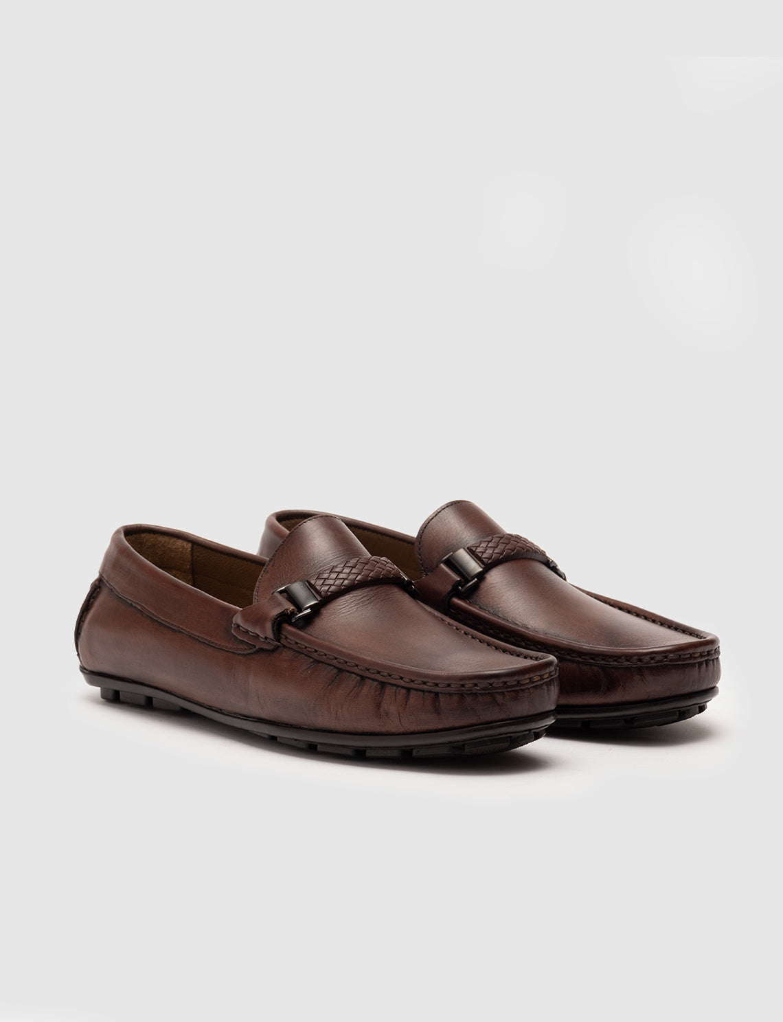 Cabani 010M2823 Erkek %100 Hakiki Deri loafer & makosen 691 Kahve Sannetta