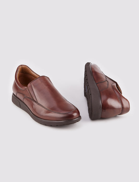Cabani 140H1362 Erkek %100 Hakiki Deri Günlük Ayakkabı 691 Kahve Sannetta