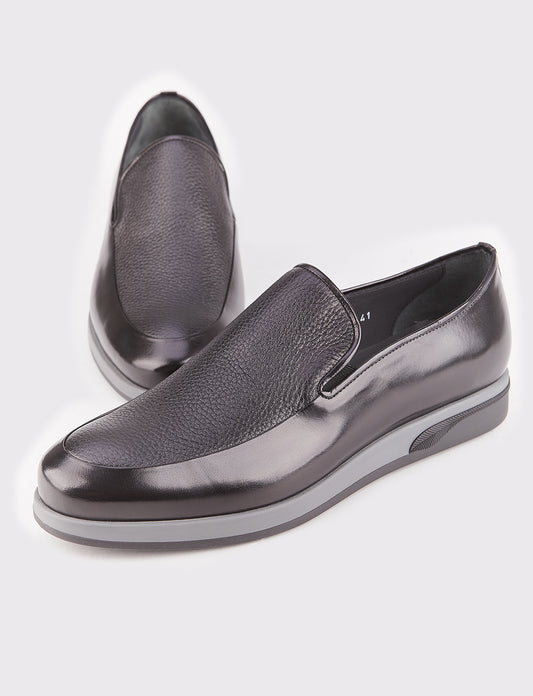 Cabani 5461 Erkek %100 Hakiki Deri Klasik Ayakkabı Siyah