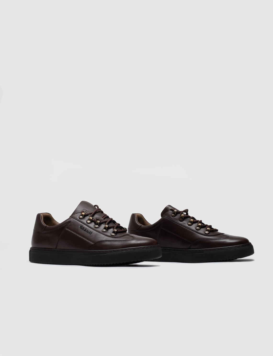 Cabani 454M1448 Erkek %100 Hakiki Deri sneaker &spor 357 Laci Flap - Yeşil Flap