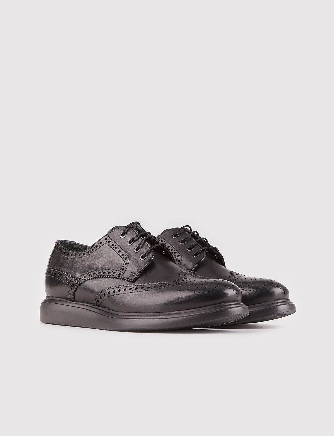 Cabani 114M506 Erkek %100 Hakiki Deri Günlük Ayakkabı Siyah