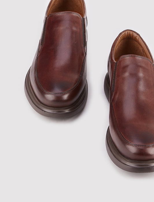 Cabani 114C1415 Erkek %100 Hakiki Deri Günlük Ayakkabı 691 Kahve Sannetta