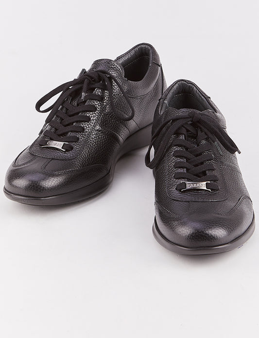 Cabani 251M726 Erkek %100 Hakiki Deri Günlük Ayakkabı 426 Siyah Kırma