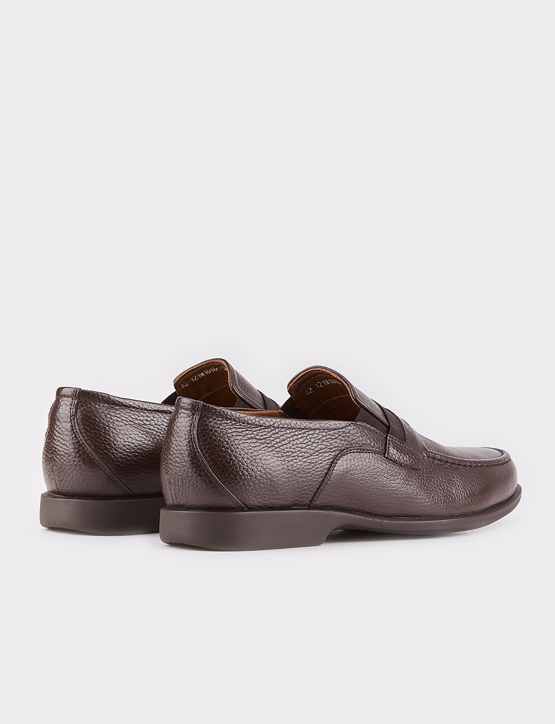 Cabani 121M1016 Erkek %100 Hakiki Deri loafer & makosen Kahverengi