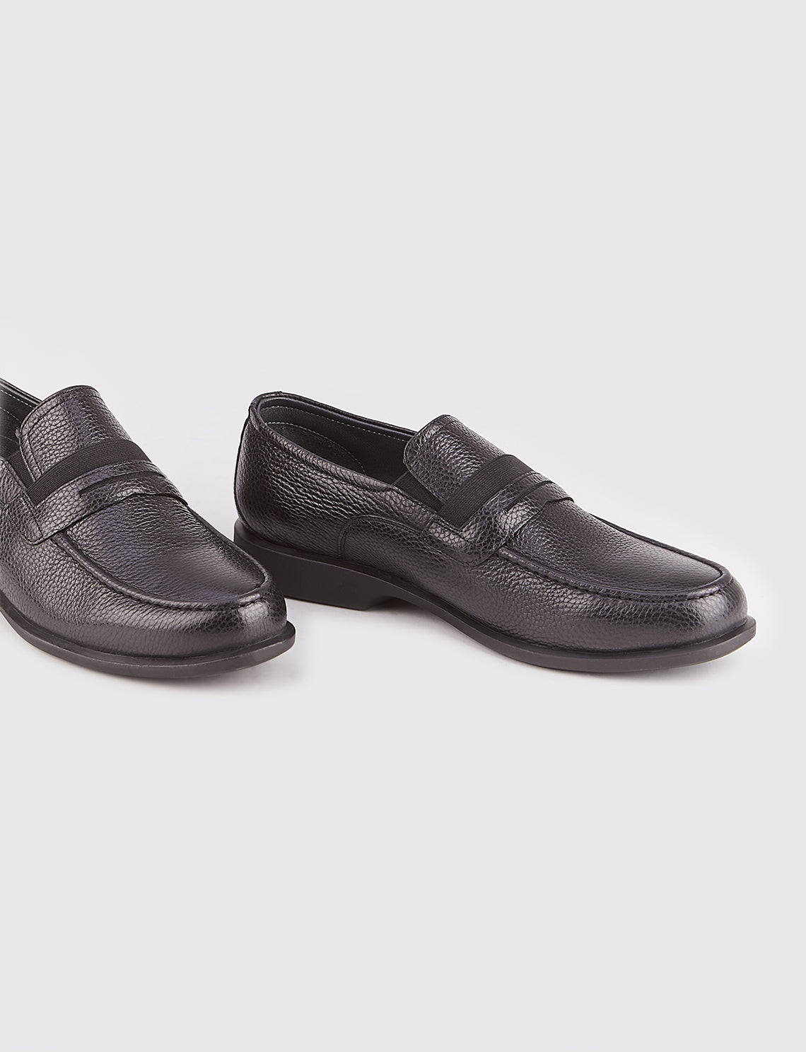 Cabani 121M1016 Erkek %100 Hakiki Deri loafer & makosen Siyah