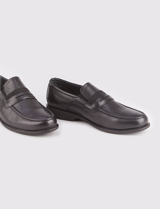 Cabani 121M1016 Erkek %100 Hakiki Deri loafer & makosen Siyah