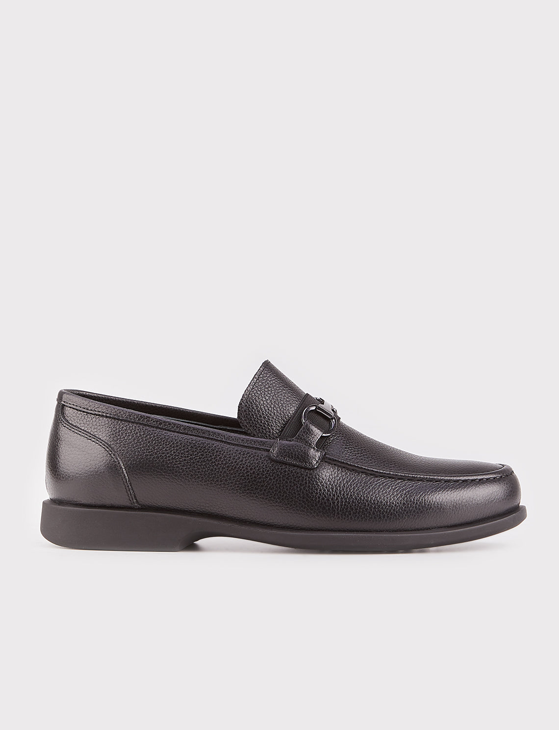 Cabani 121M1416 Erkek %100 Hakiki Deri loafer & makosen Siyah