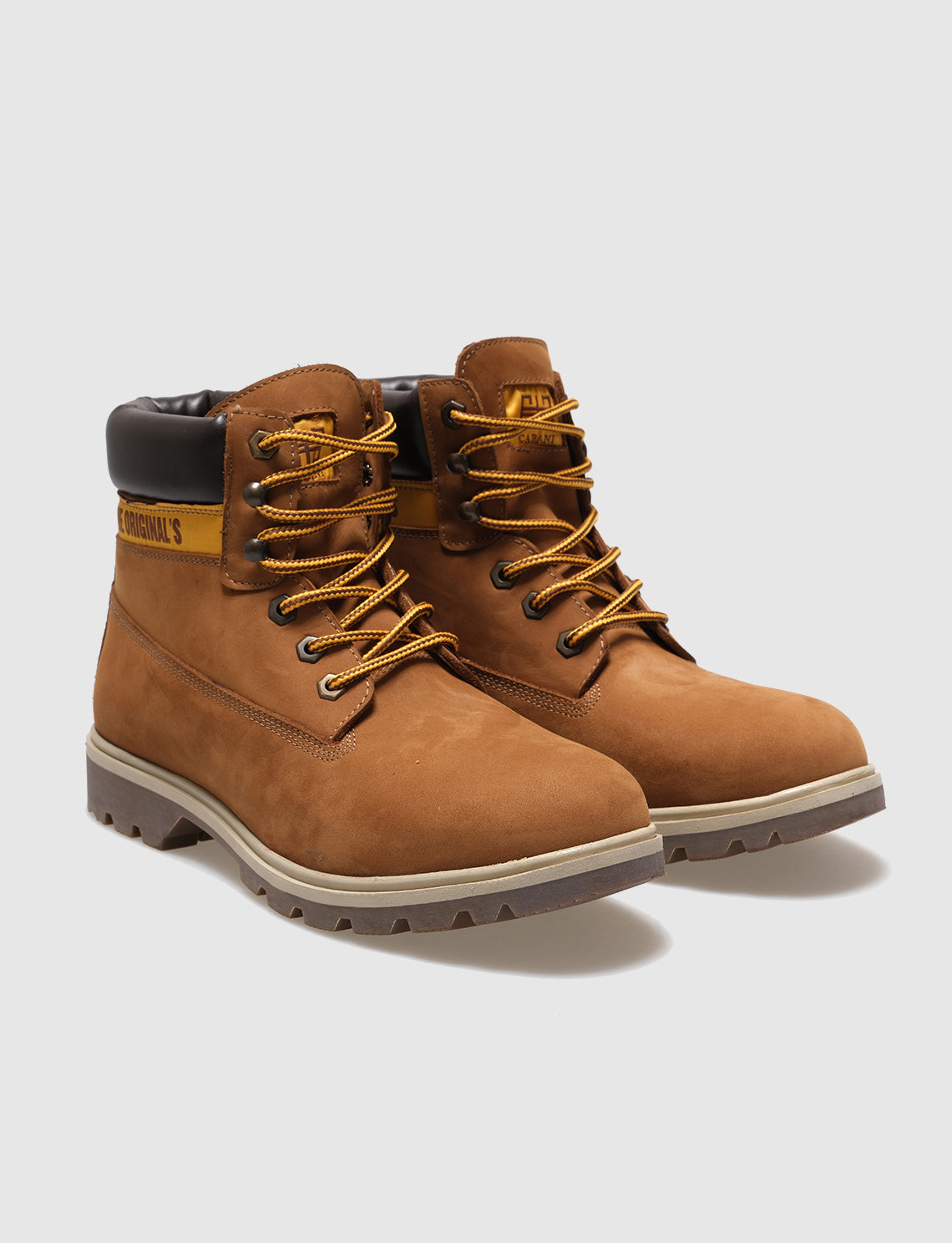 Cabani 373H763 Erkek Nubuk Deri Klasik Bot Taba