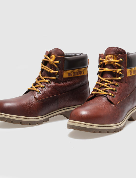 Cabani 373H763 Erkek %100 Hakiki Deri Klasik Bot 554 Fındık Kırma