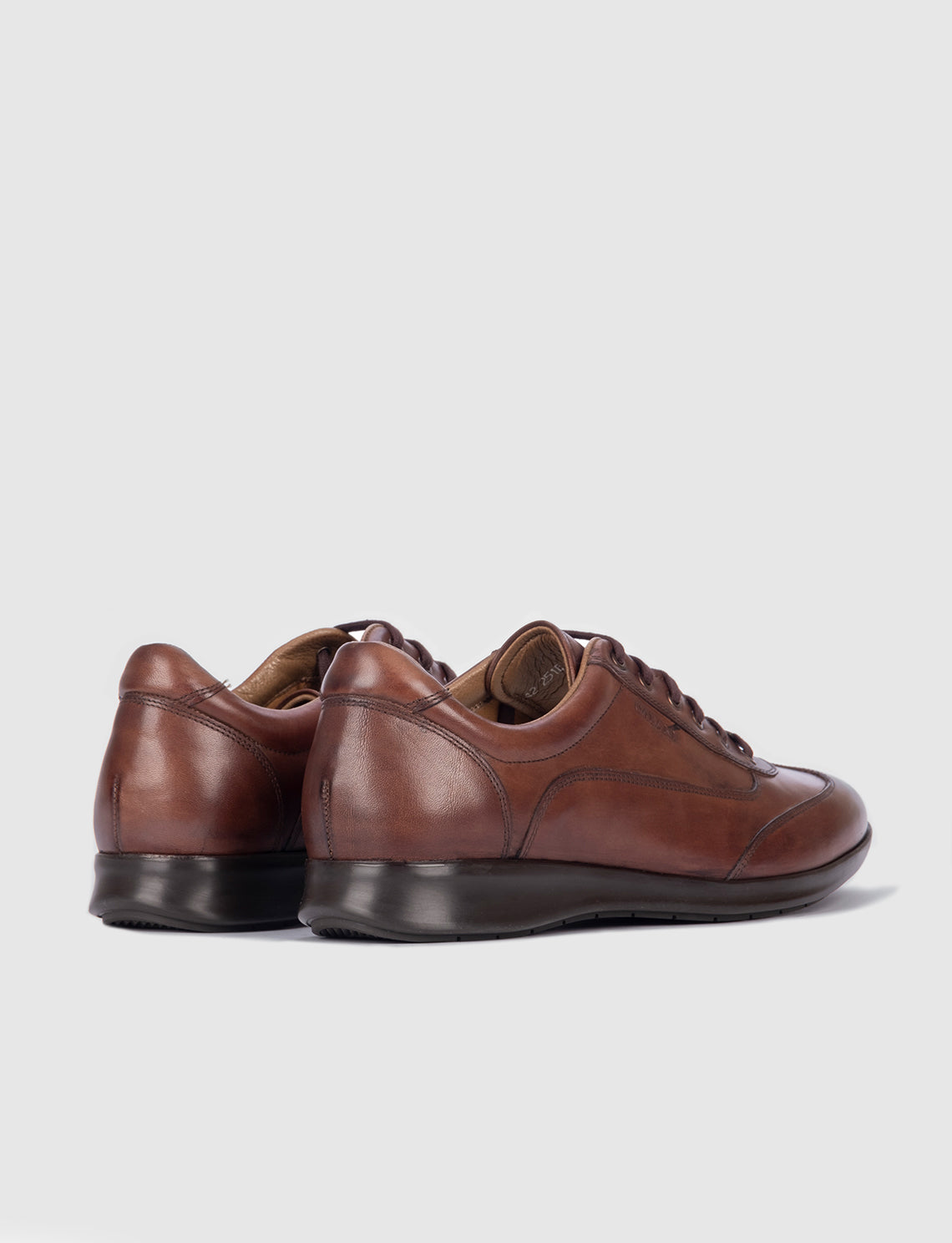 Cabani 251E368 Erkek %100 Hakiki Deri Klasik Ayakkabı Kahverengi