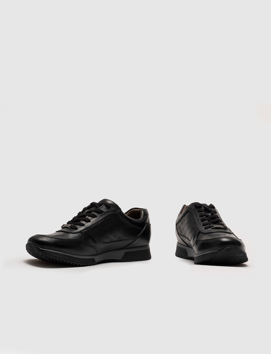 Cabani 183M548K Erkek %100 Hakiki Deri Günlük Ayakkabı Siyah