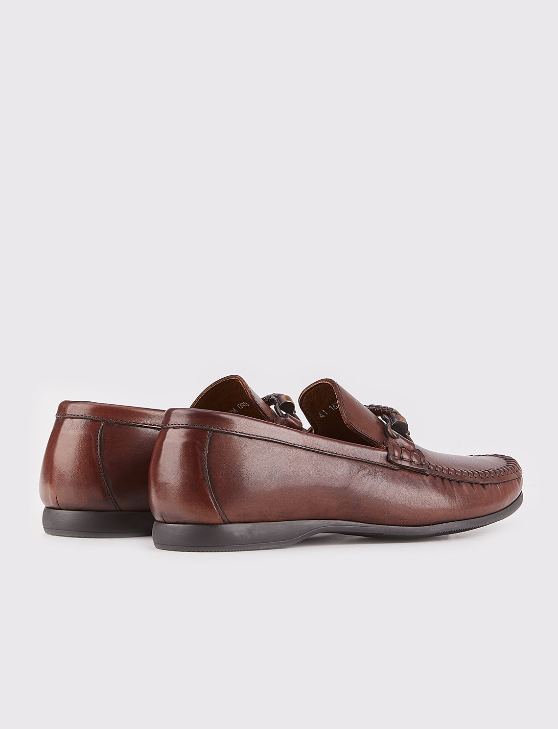 Cabani 167M098 Erkek %100 Hakiki Deri loafer & makosen Kahverengi
