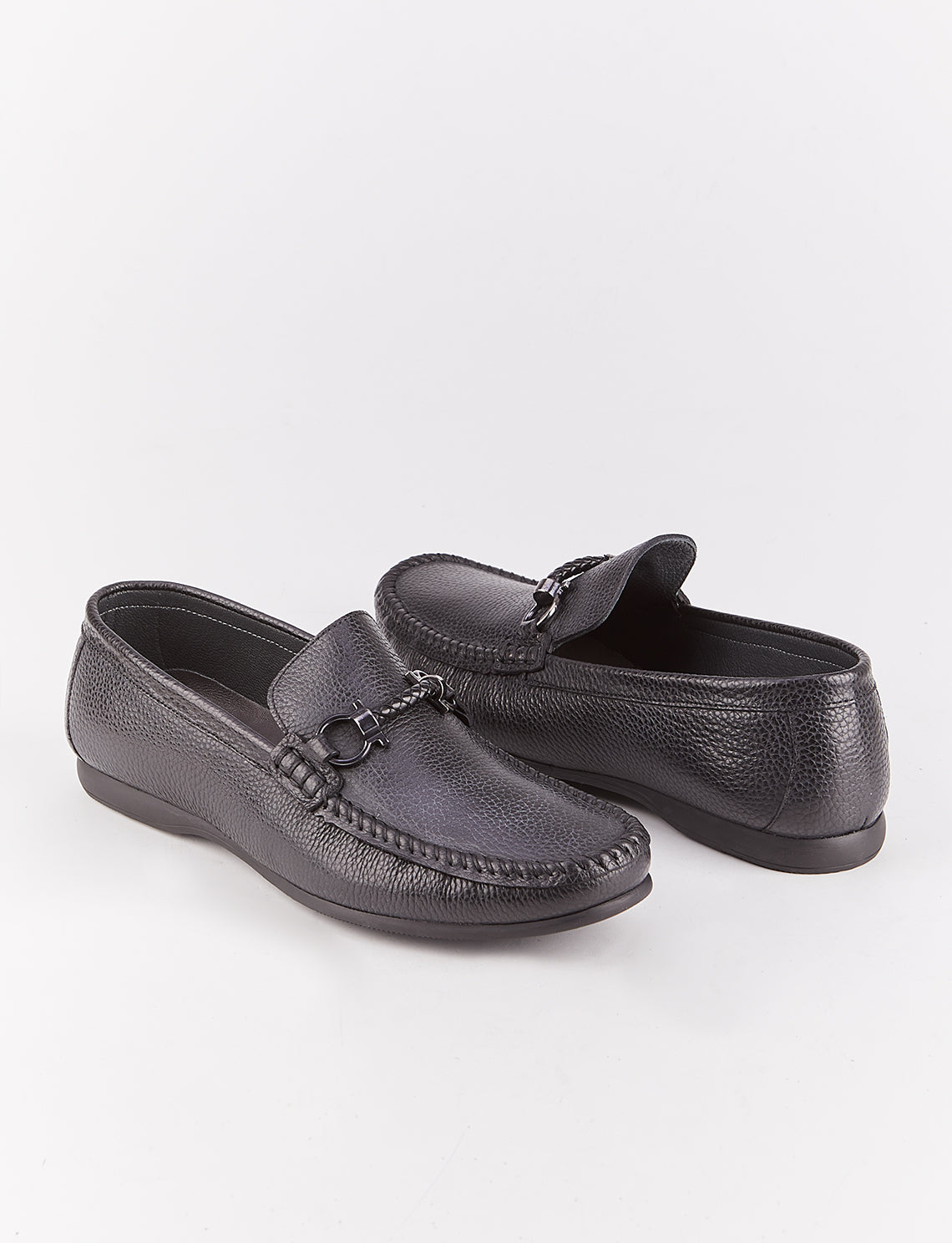 Cabani 167M098 Erkek %100 Hakiki Deri loafer & makosen Siyah