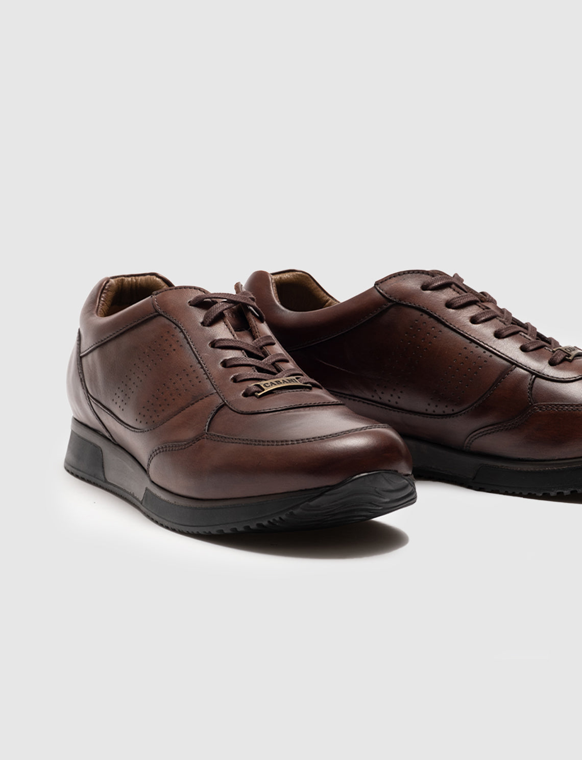 Cabani 183M548 Erkek %100 Hakiki Deri Günlük Ayakkabı Kahverengi
