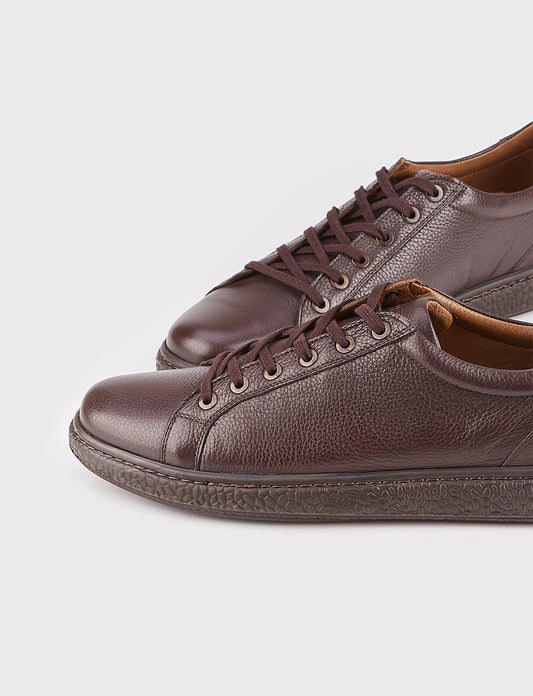 Cabani 200M995 Erkek %100 Hakiki Deri Günlük Ayakkabı 327 Kahve Kırma Floter