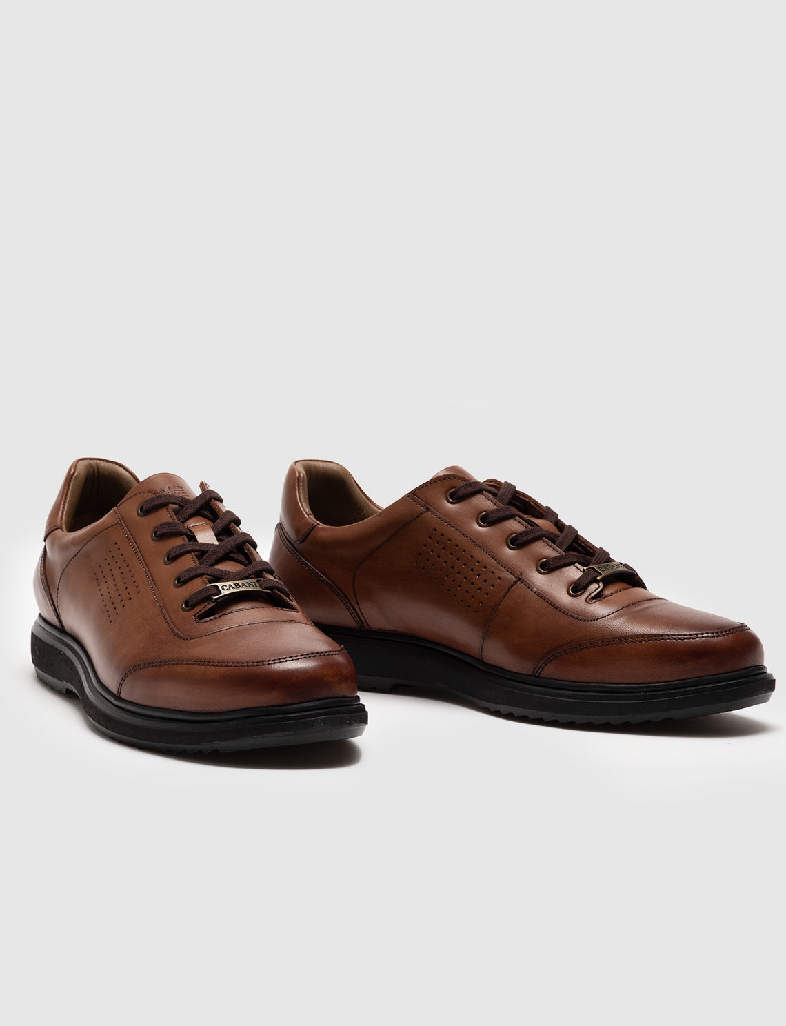Cabani 144M1199B Erkek %100 Hakiki Deri Günlük Ayakkabı 584 Fındık Sanetta