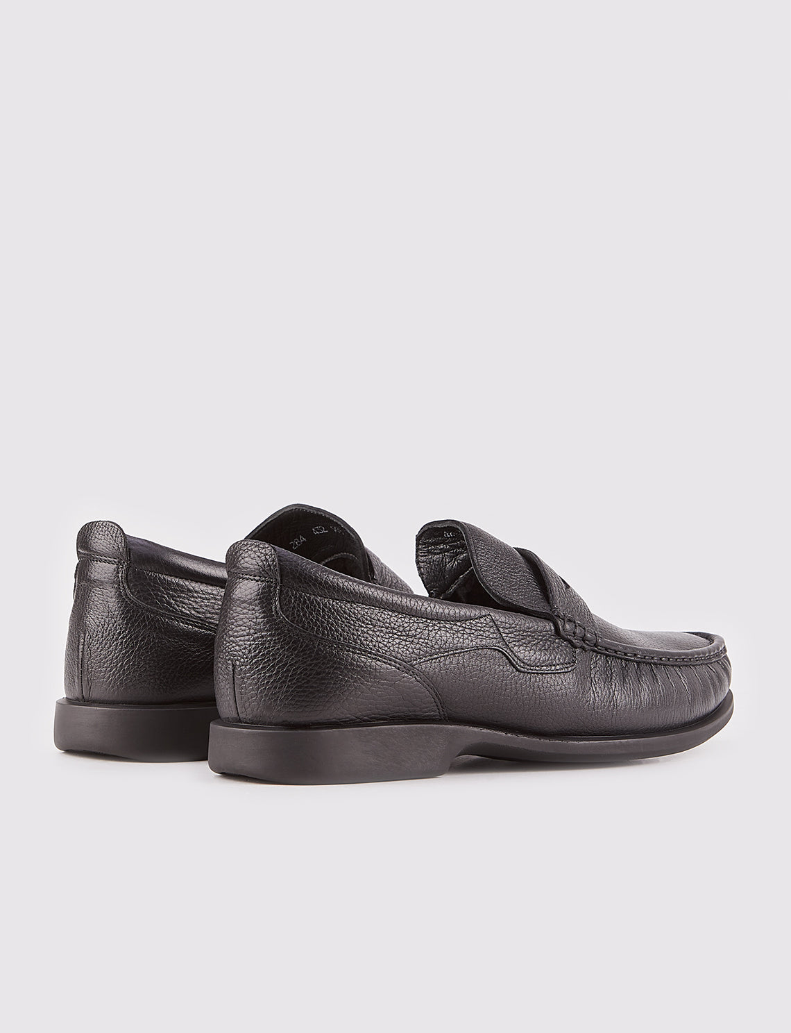 Cabani 121K284 Erkek %100 Hakiki Deri loafer & makosen Siyah