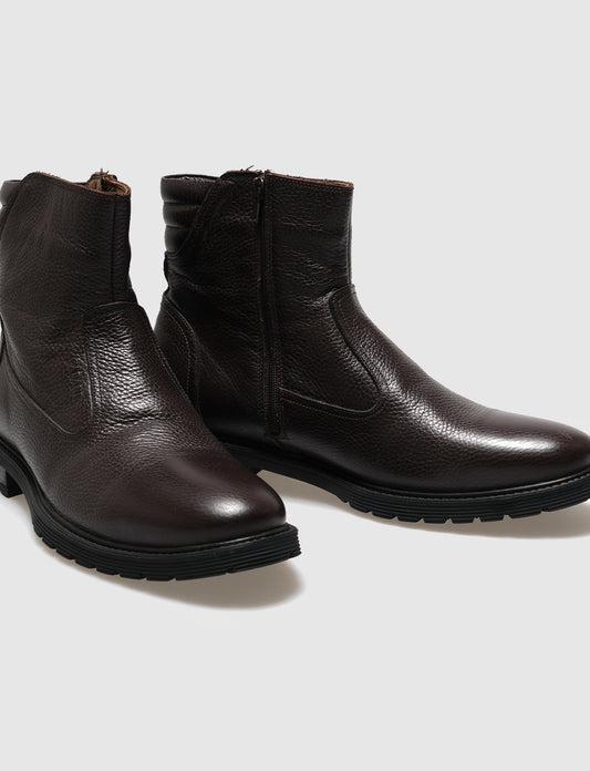 Cabani 230E721 Erkek %100 Hakiki Deri Klasik Ayakkabı 327 Kahve Kırma Floter