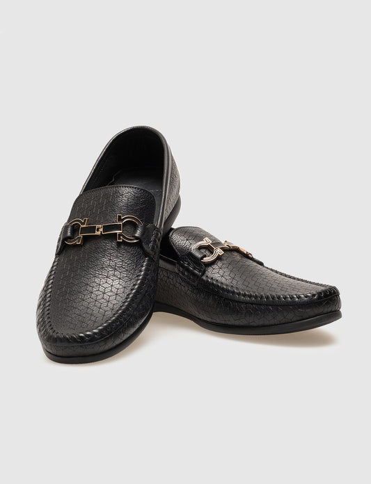 Cabani 167M099C Erkek %100 Hakiki Deri loafer & makosen 464 Siyah Ufak Kırma