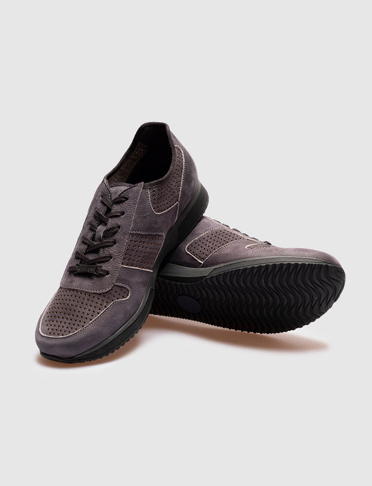 Cabani 183M1306 Erkek Nubuk Deri Günlük Ayakkabı 003 Siyah Nubuk