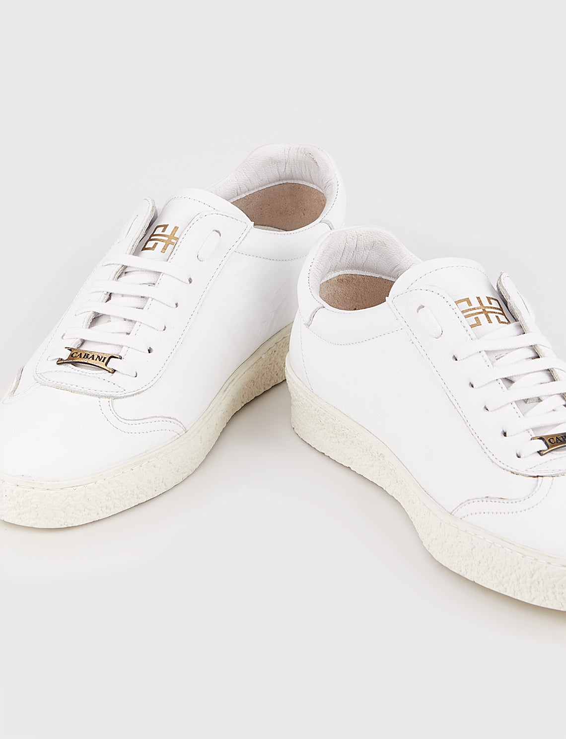 Cabani 292M1308 Erkek %100 Hakiki Deri sneaker &spor 286 Beyaz Napa