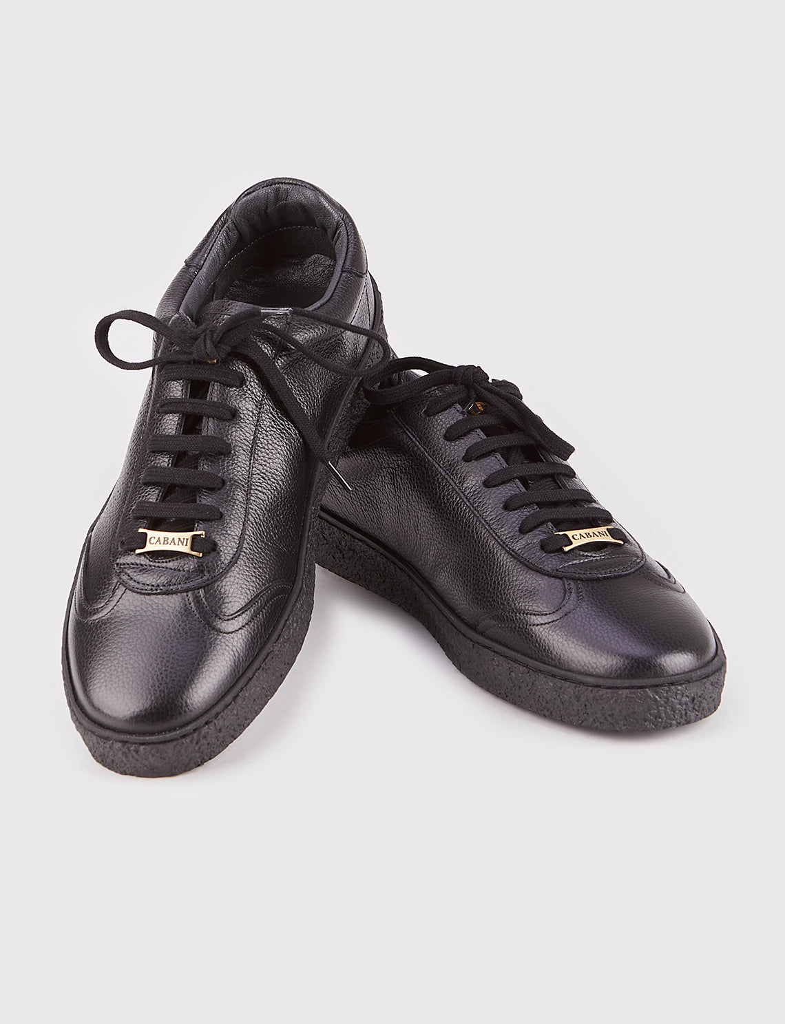 Cabani 292M1308 Erkek %100 Hakiki Deri sneaker &spor Siyah