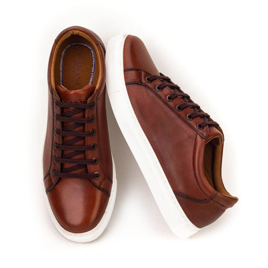 Cabani 312B995 Erkek %100 Hakiki Deri sneaker &spor 056 Fındık Vesta