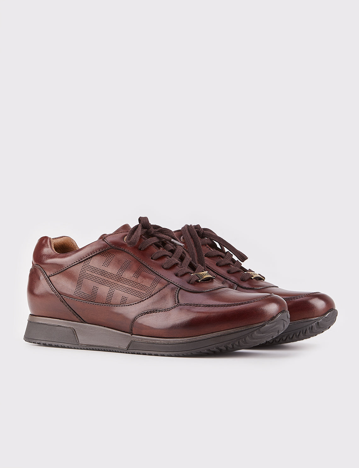 Cabani 183E548 Erkek %100 Hakiki Deri Günlük Ayakkabı Kahverengi