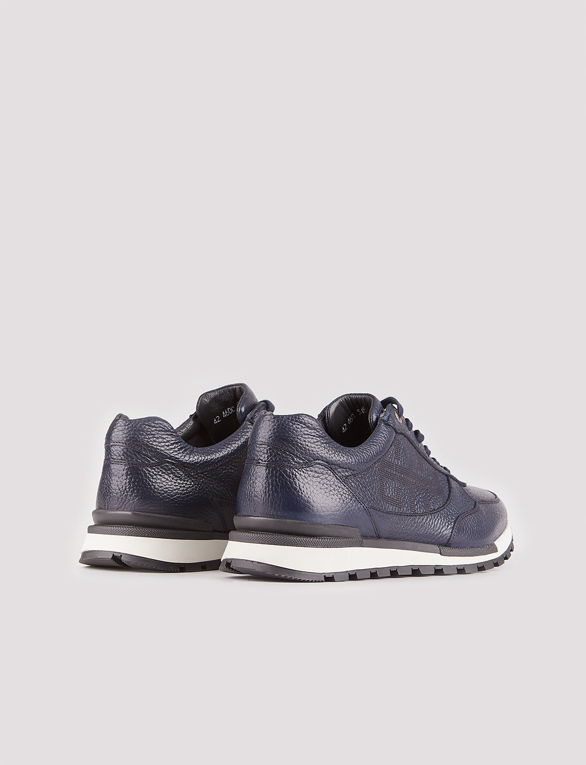 Cabani 460C548 Erkek %100 Hakiki Deri sneaker &spor Lacivert