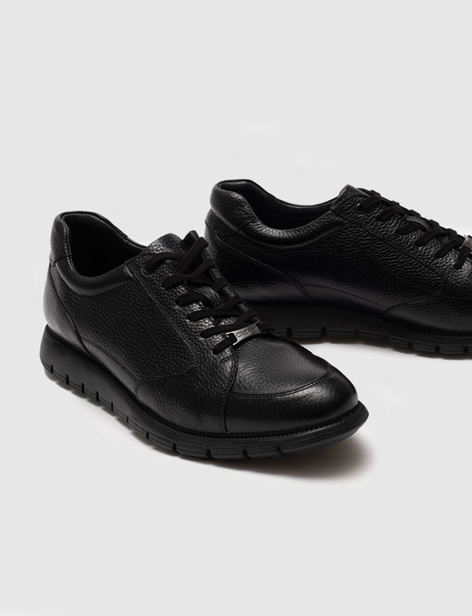 Cabani 306M322 Erkek %100 Hakiki Deri Klasik Ayakkabı Siyah