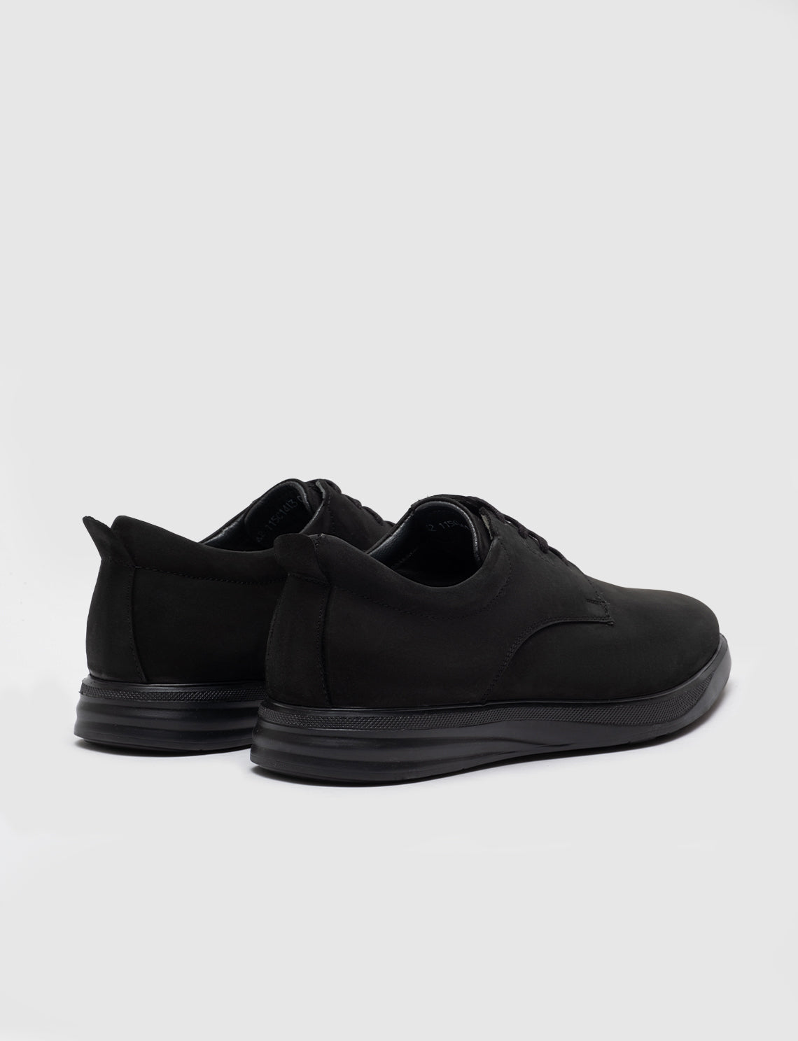 Cabani 115C1413 Erkek Nubuk Deri Günlük Ayakkabı Siyah