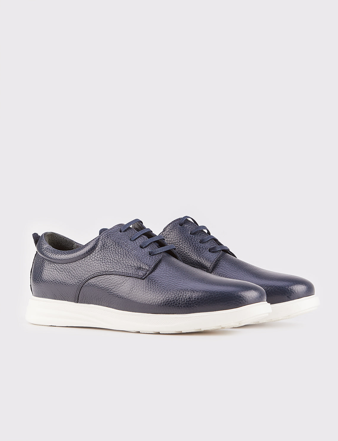 Cabani 115C1413 Erkek %100 Hakiki Deri Günlük Ayakkabı Lacivert