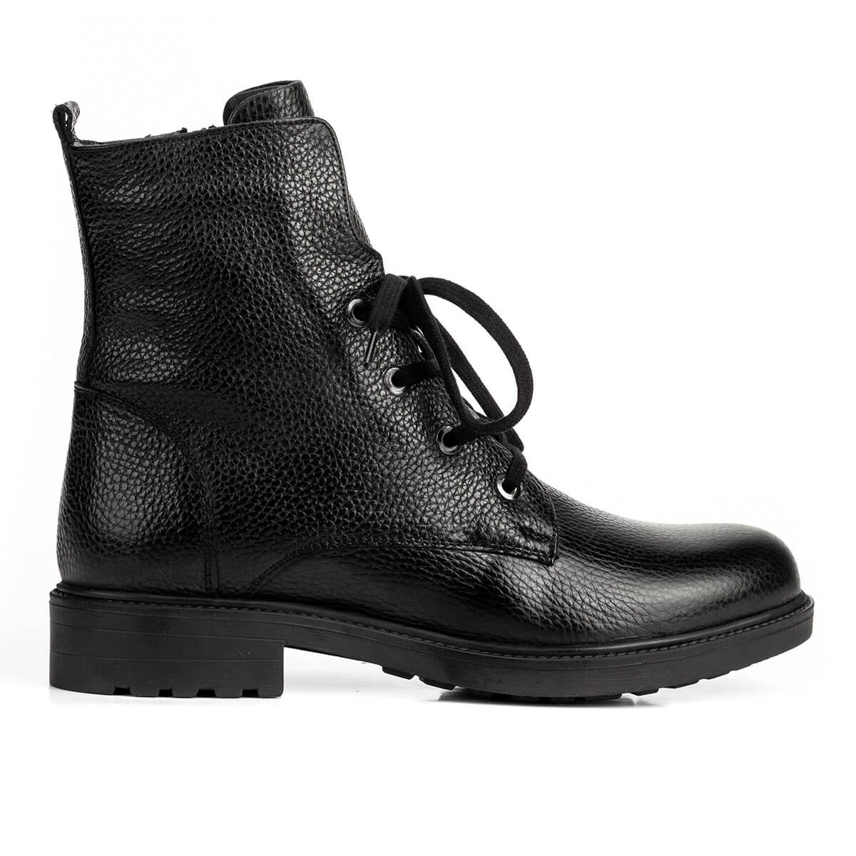 Cabani 261E1452 Kadın %100 Hakiki Deri Sneaker Bot Siyah