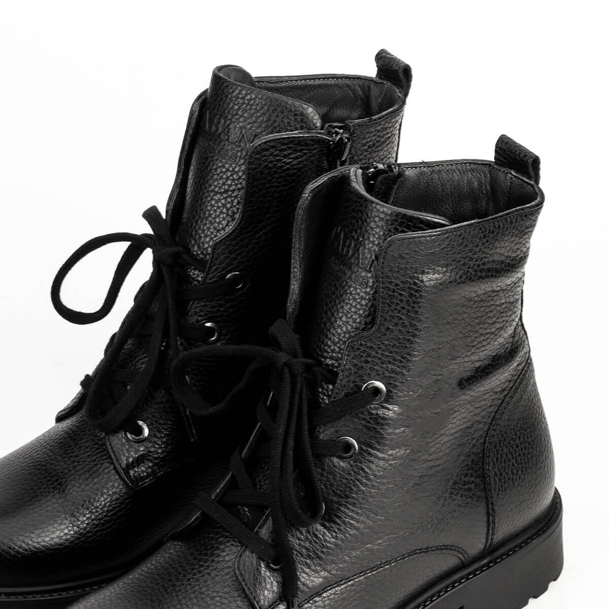 Cabani 261E1452 Kadın %100 Hakiki Deri Sneaker Bot Siyah