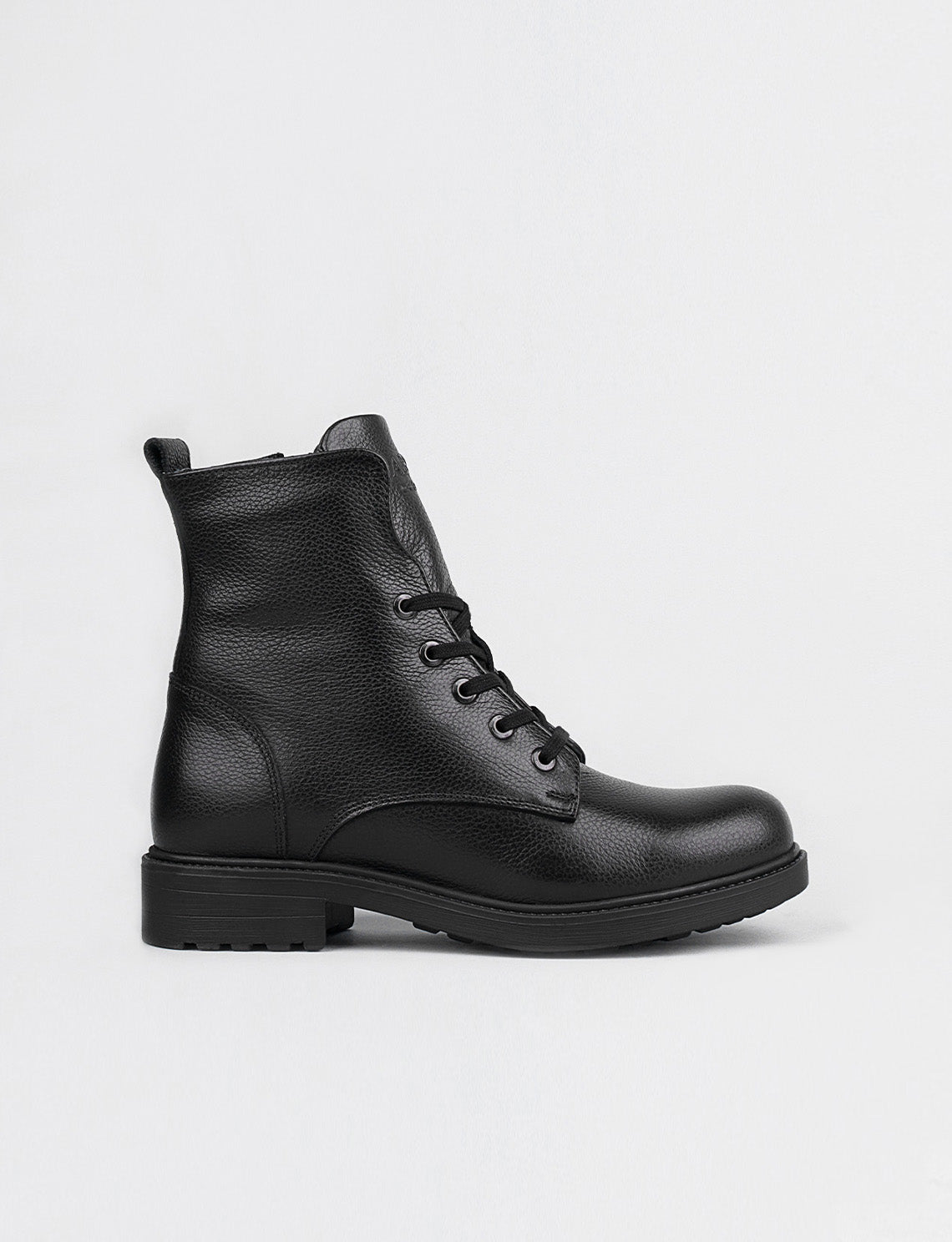 Cabani 261E1452 Kadın %100 Hakiki Deri Sneaker Bot 017 -Siyah Analin