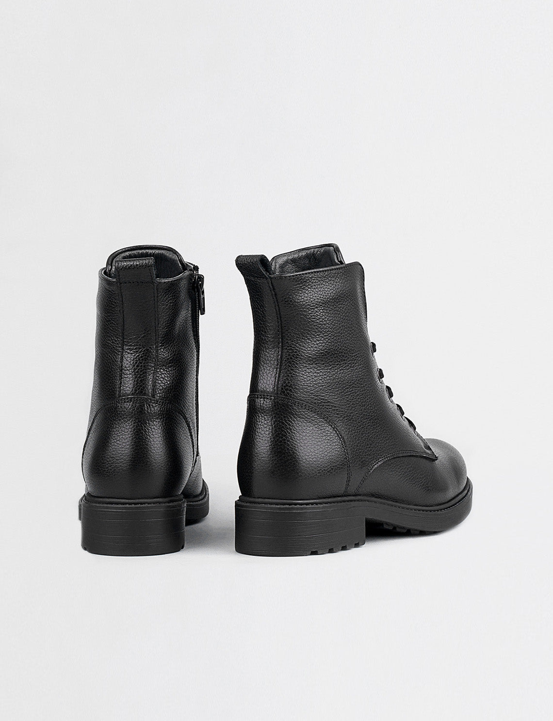 Cabani 261E1452 Kadın %100 Hakiki Deri Sneaker Bot 017 -Siyah Analin