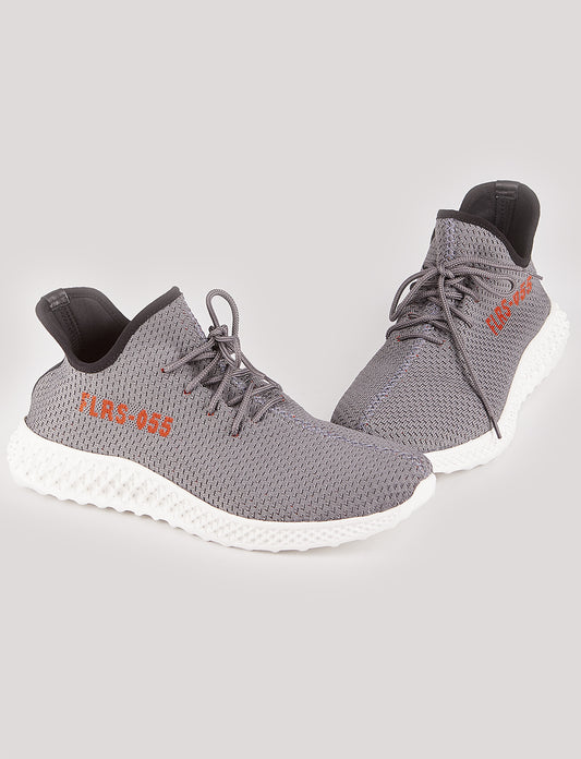 Cabani 329B1438  Erkek Triko Sneaker Ayakkabı Gri