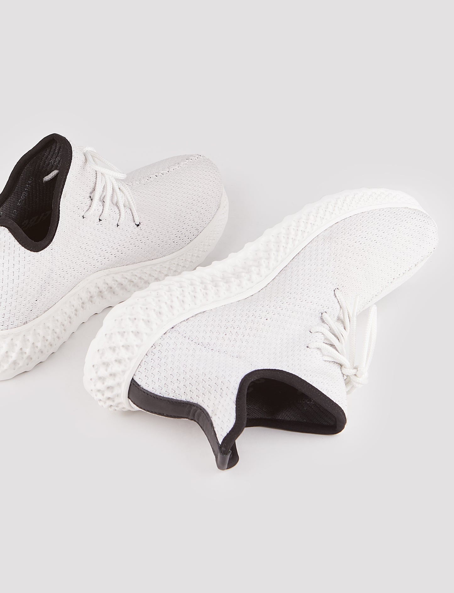 Cabani 329B1438  Erkek Triko Sneaker Ayakkabı Beyaz