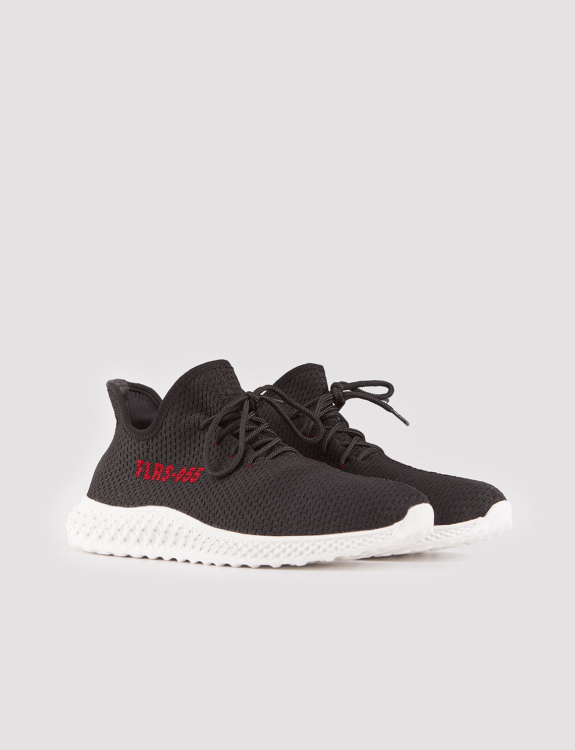 Cabani 329B1438  Erkek Triko Sneaker Ayakkabı Siyah