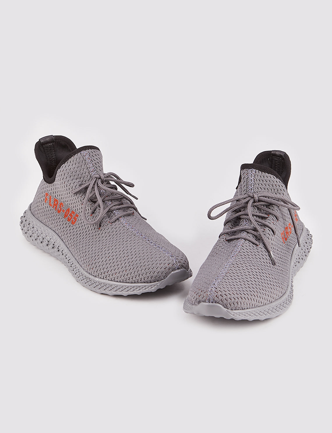 Cabani 329B1438  Erkek Triko Sneaker Ayakkabı Füme