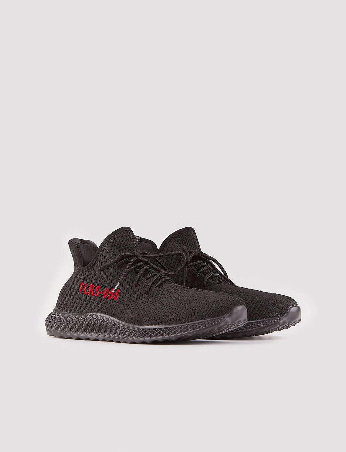 Cabani 329B1438  Erkek Triko Sneaker Ayakkabı Siyah