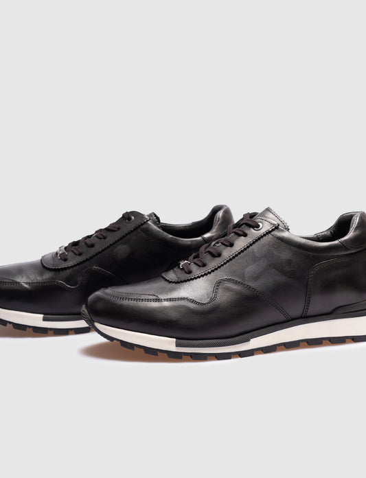 Cabani 460M1450 Erkek %100 Hakiki Deri sneaker &spor Haki