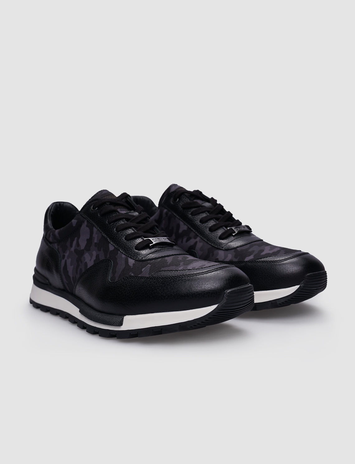 Cabani 460M1450 Erkek %100 Hakiki Deri sneaker &spor Siyah