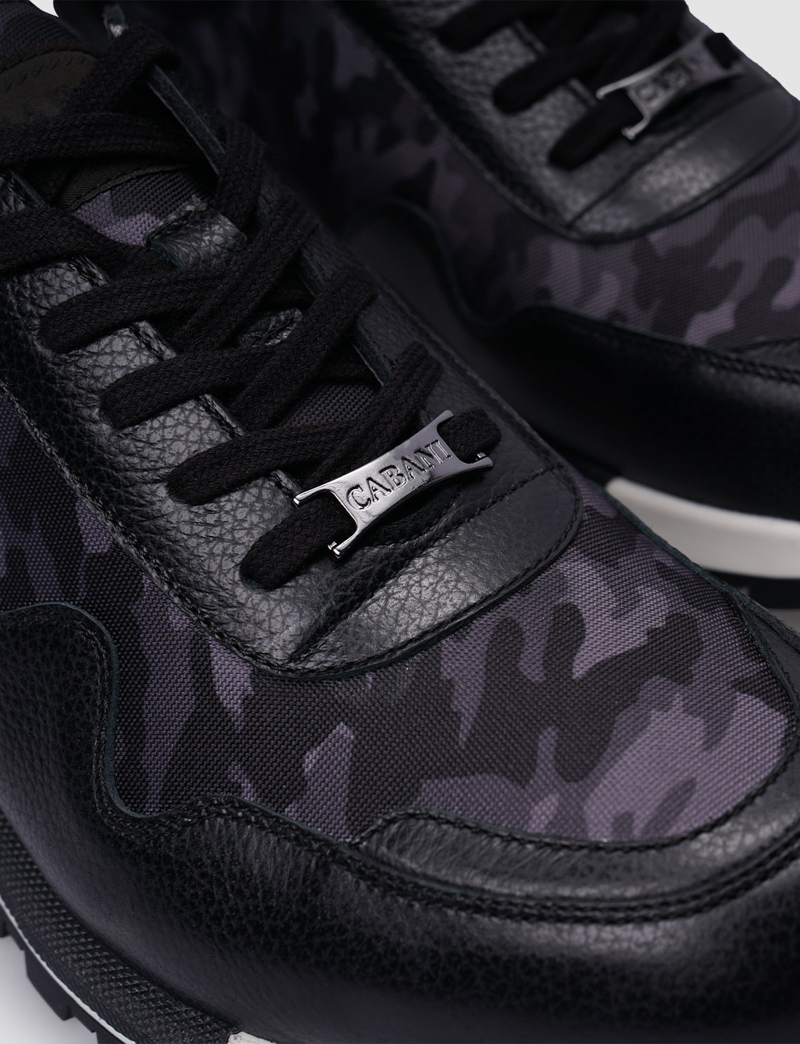 Cabani 460M1450 Erkek %100 Hakiki Deri sneaker &spor Siyah